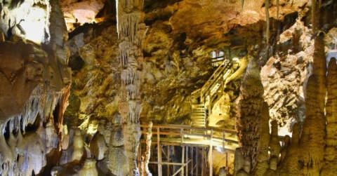 Karaca Mağarası’nı 6 ayda 50 bin kişi ziyaret etti