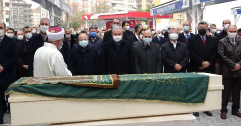 TBMM Başkanı Şentop ve Bakan Gül Konya’da cenazeye katıldı