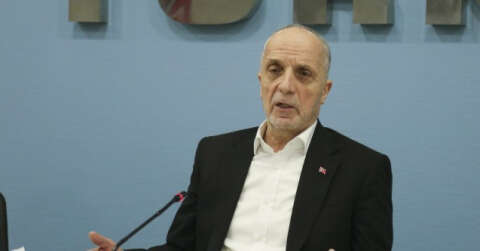 Türk-İş Genel Başkanı Atalay: “İşveren ve hükümetin tebessüm ettirecek bir rakam getireceğini umut ediyoruz”