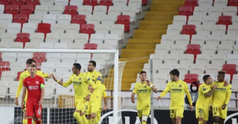 UEFA Avrupa Ligi: Sivasspor: 0 - Villarreal: 1 (Maç sonucu)
