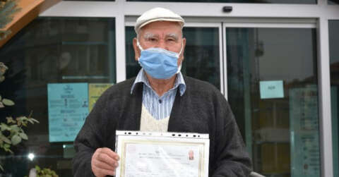 Korona virüs 75 yaşında ehliyet sahibi yaptı