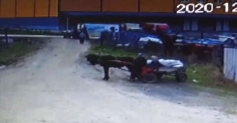 At arabasıyla 4 ton demir çaldığı iddia edilen şüpheliler yakalandı