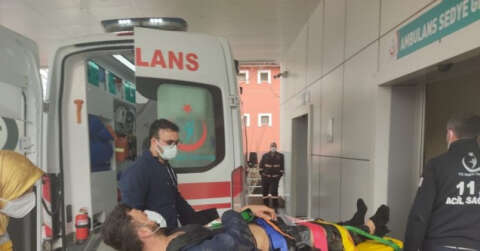 Kamyonetin çarptığı vatandaş yaralandı