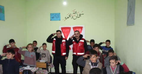 Alperen Ocakları Vakfı’ndan Suriye’deki Türkmenlere yardım
