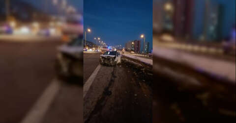 Ankara’da 2 ayrı trafik kazasıı: 3 yaralı