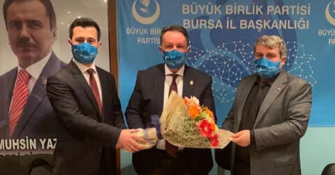 BBP Bursa İl Başkanlığında Bayrak Değişimi….