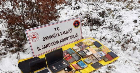 PKK’ya ait sığınakta patlayıcı ve örgütsel doküman ele geçirildi