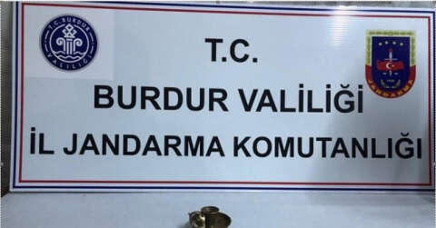 Burdur’da tarihi eser kaçakçılığı operasyonu: 1 gözaltı
