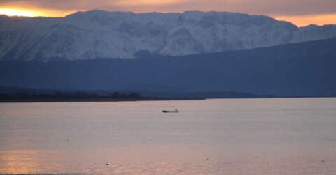 Beyşehir Gölü’nde görsel şölen