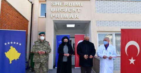 Milli Savunma Bakanlığı, Kosova’da sağlık merkezini yeniledi