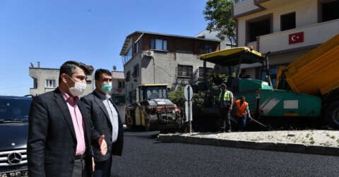 Osmangazi'de 1 yılda 55 bin 700 ton asfalt