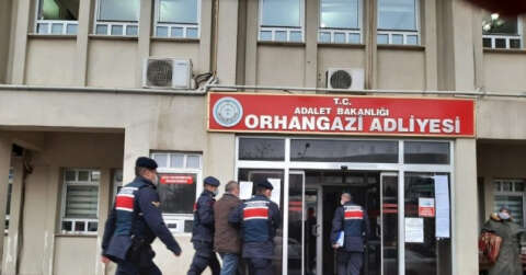 Bursa'da jandarma 245 saatlik güvenlik kamerası görüntülerini izleyerek yakaladı