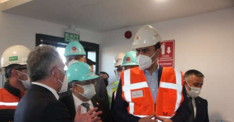 Çevre ve Şehircilik Bakanı Kurum, Avrupa’nın en büyük 2’nci tesisini gezdi