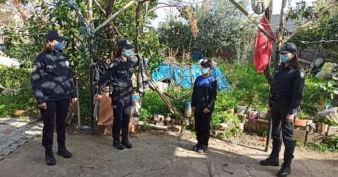 Annesi cezaevindeki kızın polislik hayali gerçek oldu