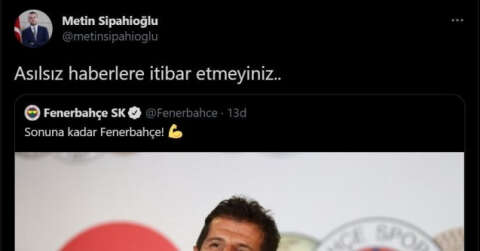 Fenerbahçe’den Emre Belözoğlu açıklaması: "Asılsız habelere itibar etmeyiniz"