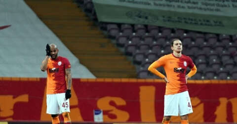 Galatasaray’ın evindeki galibiyet serisi bitti
