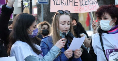 Falçata ile yüzü kesilen Ukraynalı Anna: "Kadınların böyle birlik olması çok iyi"