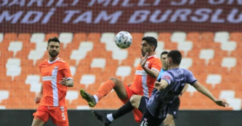 TFF 1. Lig: Adanaspor: 1 - Balıkesirspor: 1
