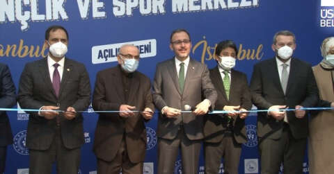 Gençlik ve Spor Bakanı Mehmet Kasapoğlu: “Birileri şovla, lafla, karşı çıkmakla vakit geçire dursun”