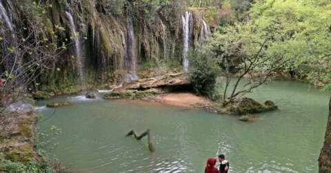 Antalya’nın doğal fotoğraf stüdyosu: Kurşunlu Şelalesi