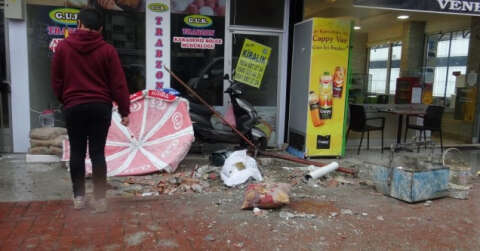 Balkondan düşen inşaat işçisi ağır yaralandı