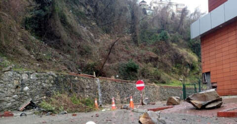 Şehirlerarası otobüs terminalinde ikinci heyelan şoku