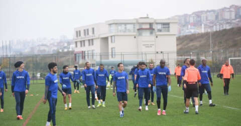 Trabzonspor, Sivasspor maçı hazırlıklarını sürdürdü