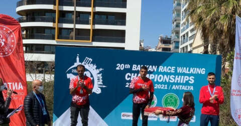 Antalya’daki şampiyonada Şahin Şenoduncu Balkan Şampiyonu oldu