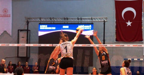 Misli.com Sultanlar Ligi: Aydın Büyükşehir Belediyespor: 3 - Galatasaray HDI Sigorta: 1