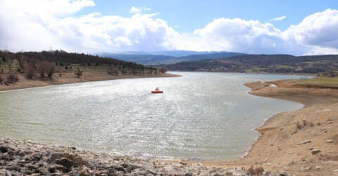 Bolu’nun içme suyu göletinde seviye yüzde 57’ye yükseldi
