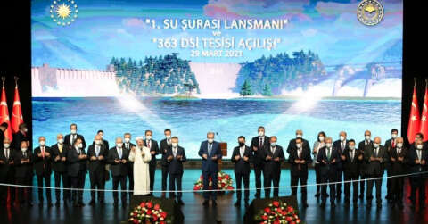 Cumhurbaşkanı Erdoğan: “Su stresi çeken bir ülkeyiz”