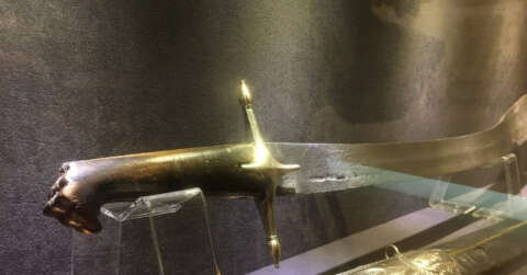 (Özel) Osmanlı Devleti’ne ait en eski eser: Mihalgazi’nin kılıcı