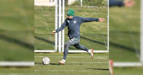 Bursaspor’da Altay maçı hazırlıkları devam ediyor