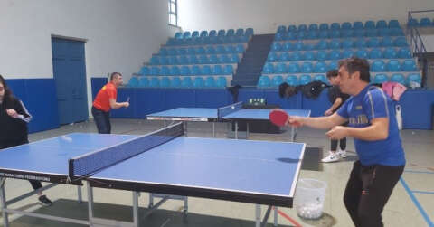 Sanayide yaptığı masa tenisi masaları ile uluslararası turnuvayı ilçeye getirdi