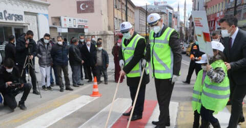 Sivas’ta yaya geçitlerine kırmızı çizgiler çekildi