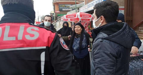 Dilenci kadının tuvalet oyununu zabıta yutmadı