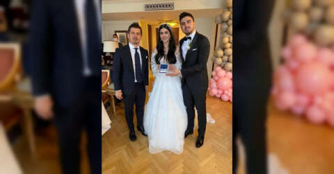 Ozan Tufan hayatını Rojin Haspolat ile birleştirdi