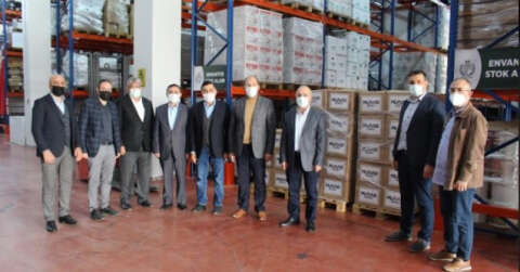 MÜSİAD’dan İHH’ya Erzak Yardımı