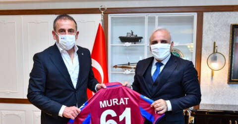 Trabzonspor Teknik Direktörü Avcı’dan Başkan Zorluoğlu’na ziyaret