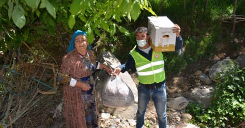 Şırnak’ta Vefa Sosyal Destek Grubu ekipleri, vatandaşların yardımına koşmaya devam ediyor