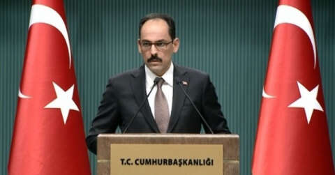 Cumhurbaşkanlığı Sözcüsü Kalın, “Türkiye Filistin halkının yanında olmaya devam edecektir”