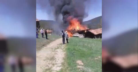 Kastamonu’da bayram günü yangın faciası: 1 ölü