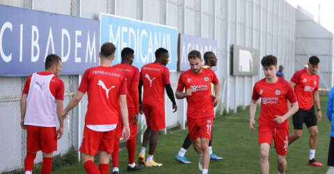 Sivasspor, Kasımpaşa maçının taktiğini çalıştı