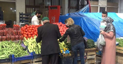 Bartın’da pazar yerleri geniş tedbirler altında 2’nci kez açıldı