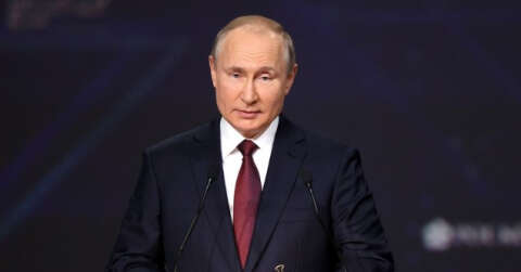 Putin: "Kuzey Akım 2’nin ilk etabında döşeme işlemi tamamlandı"