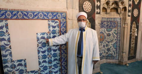 Adana’daki Ulu Camii’nin çinileri Hollanda’dan çıktı