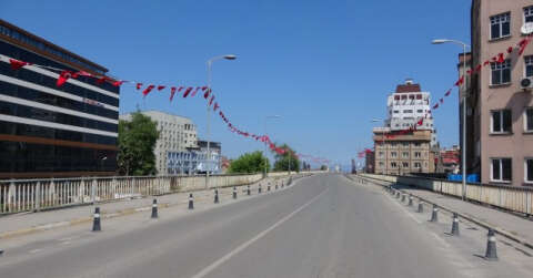 Zonguldak’ta kısıtlamada sokaklarda sessizlik hakim