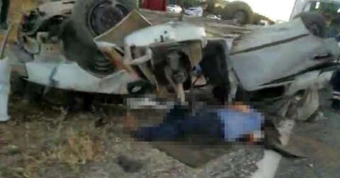 Gaziantep’te feci trafik kazası: 3 ölü, 3 yaralı