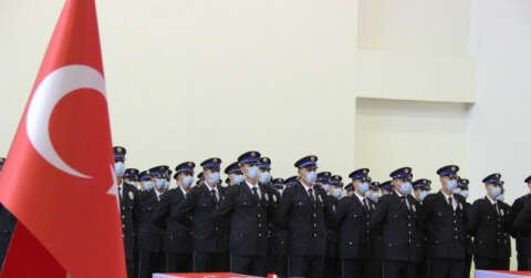 Karaman POMEM’de 260 polis adayı mezun oldu