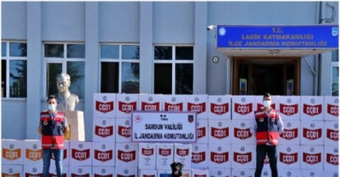 Samsun’da kaçak makaron operasyonu: 33 gözaltı